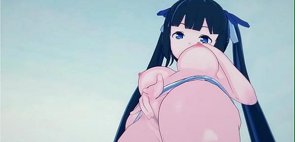  Hestia rubs and fingers her pussy until she orgasms.